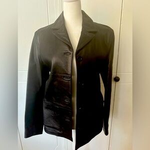 Vintage 90’s Gap Black Genuine Leather